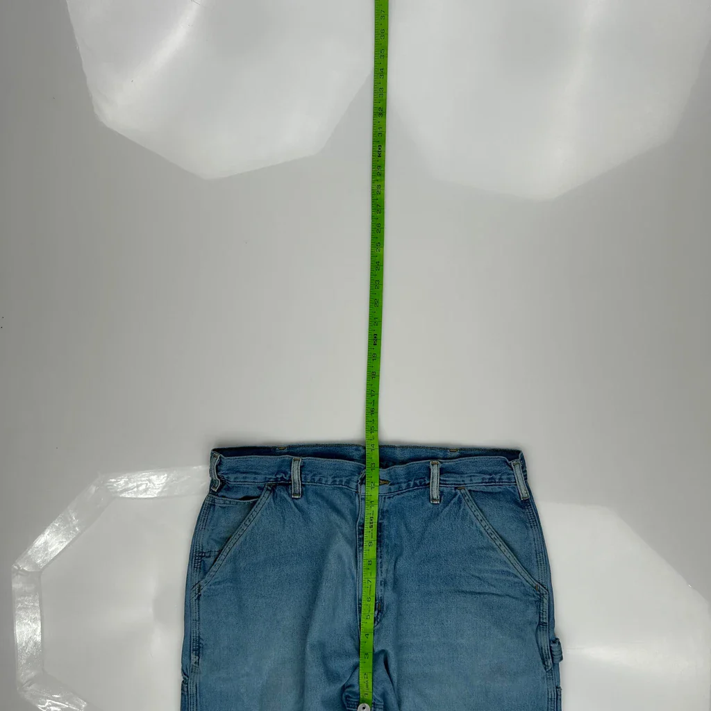 Carhartt Carpenter Jeans - 34W 32L Blue Cotton - Image 4