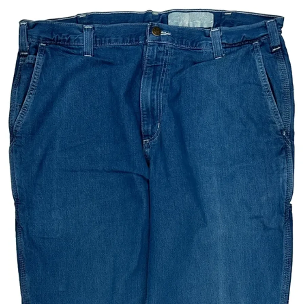 Carhartt Carpenter Jeans - 36W 32L Blue Cotton - Image 10