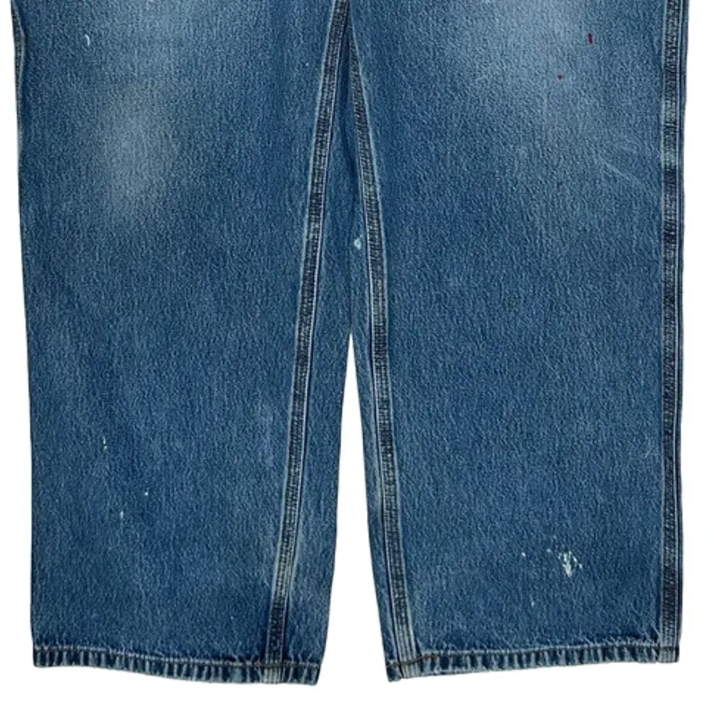 Carhartt Carpenter Jeans - 36W 30L Blue Cotton - Image 11