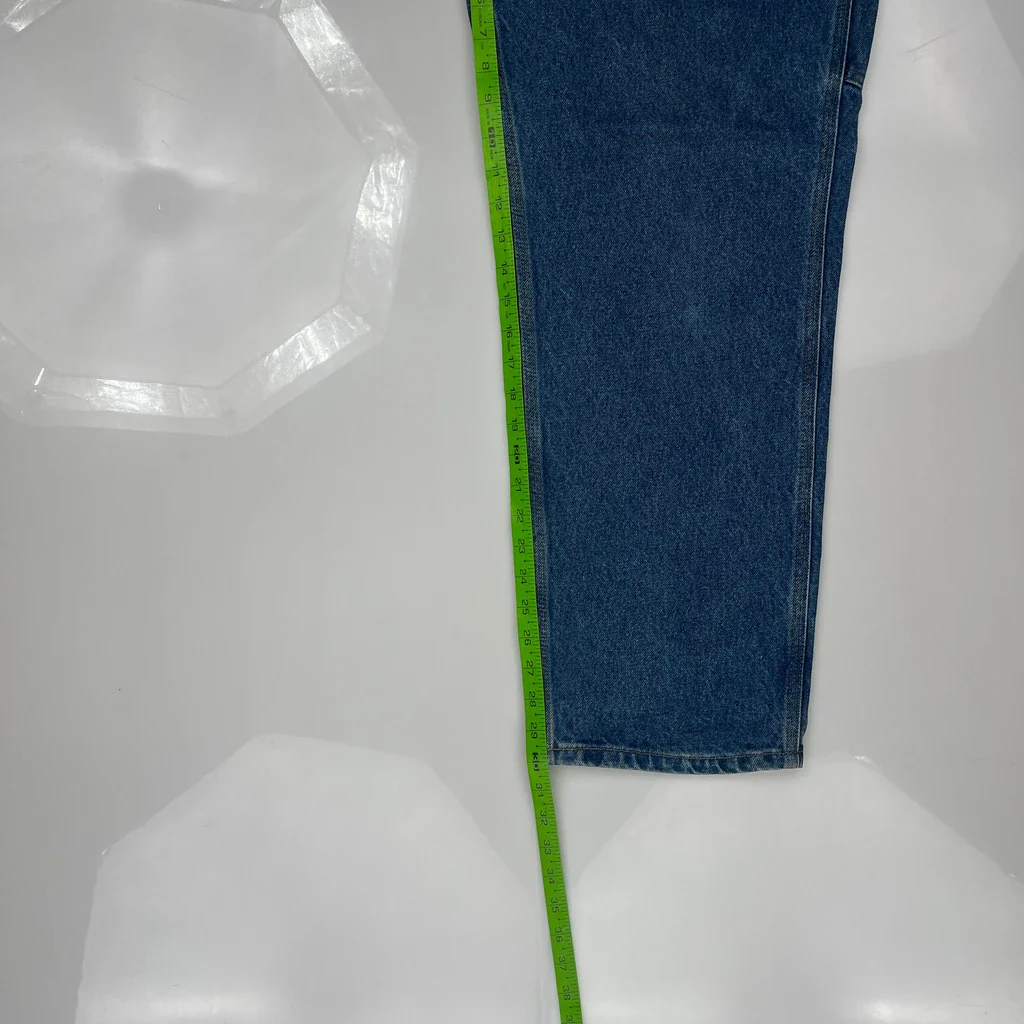 Carhartt B171 Dst Carpenter Jeans - 38W 30L Blue Cotton - Image 5
