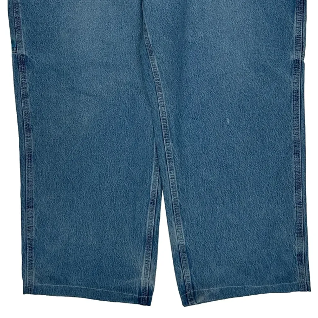 Carhartt Carpenter Jeans - 40W 28L Blue Cotton - Image 11
