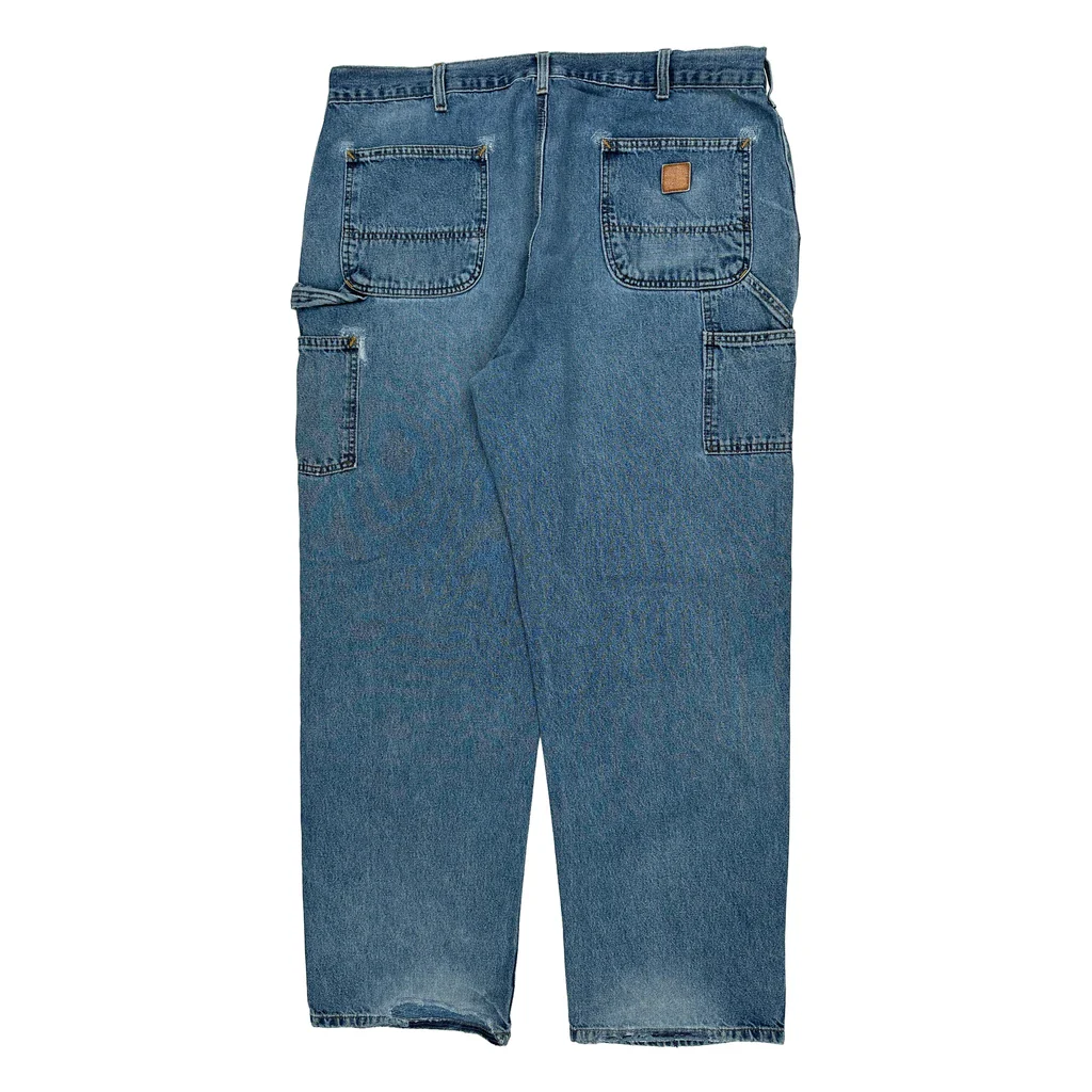 Carhartt Carpenter Jeans - 42W 32L Blue Denim