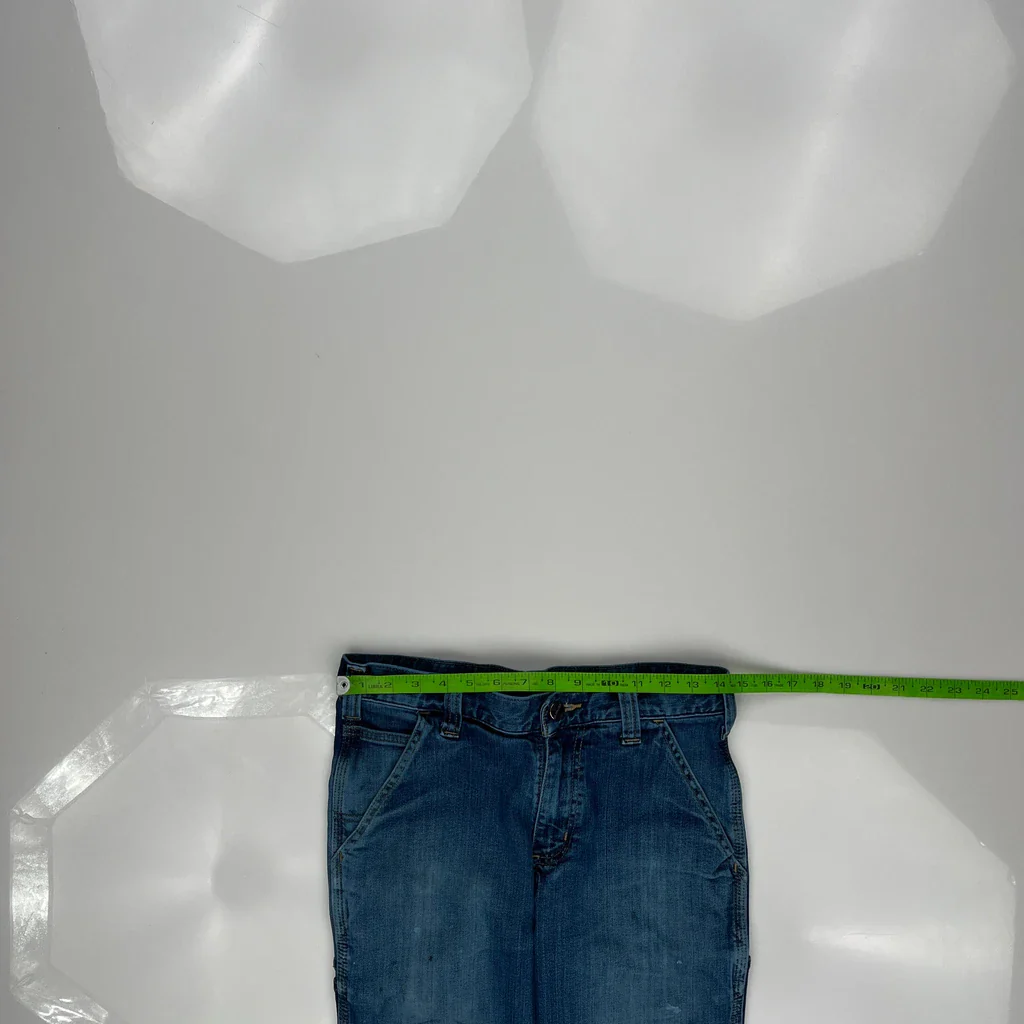 Carhartt Carpenter Jeans - 28W UK 8 Blue Denim - Image 3
