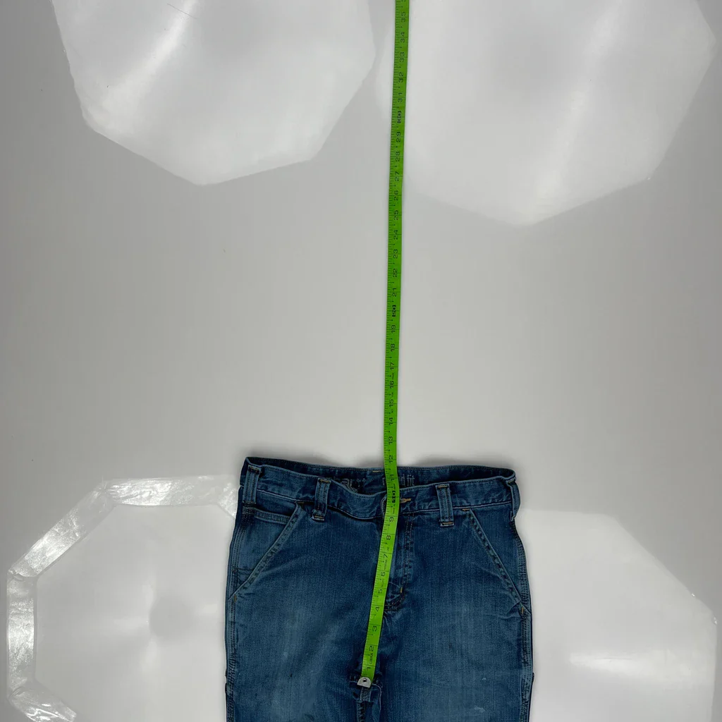 Carhartt Carpenter Jeans - 28W UK 8 Blue Denim - Image 4
