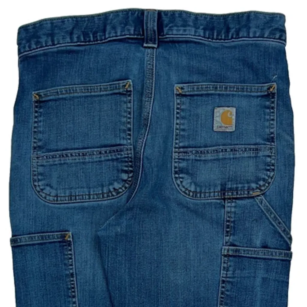 Carhartt Carpenter Jeans - 28W UK 8 Blue Denim - Image 6