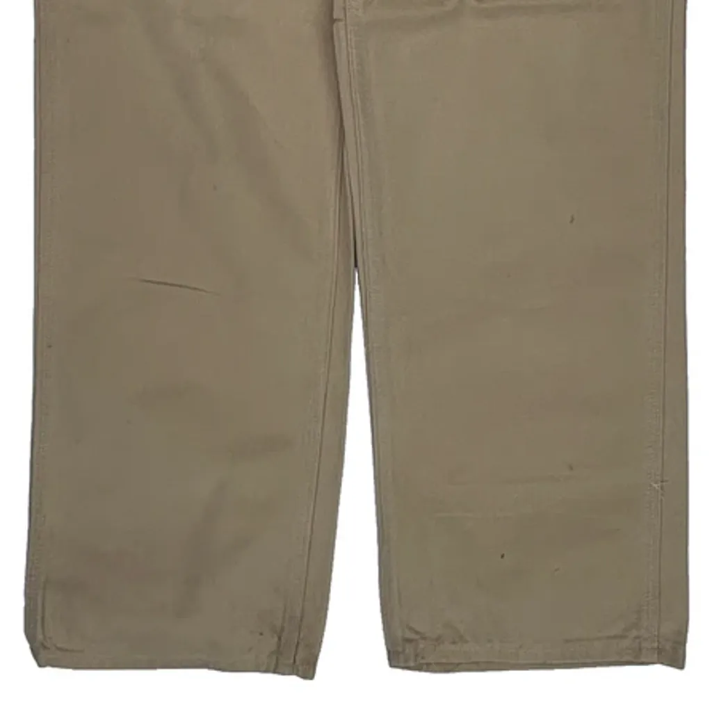 Carhartt B11 Wet Carpenter Pants - 32W 34L Beige Cotton - Image 10