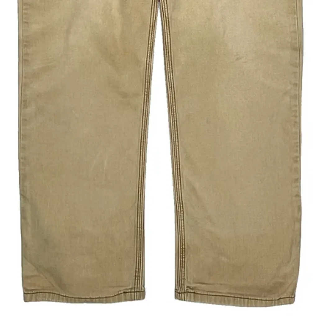 Carhartt Carpenter Pants - 33W 31L Beige Cotton - Image 9
