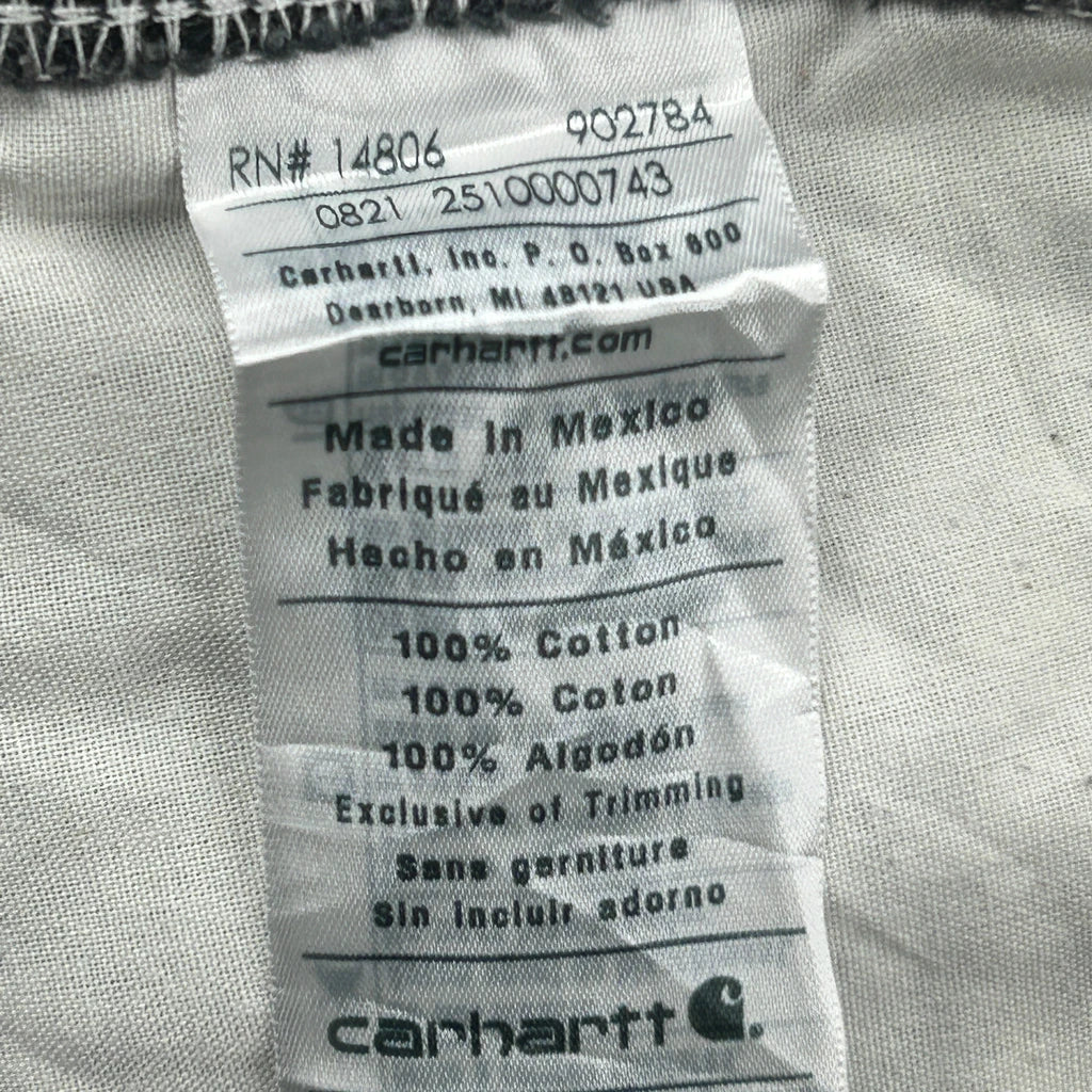 Carhartt Carpenter Pants - 30W 34L Black Cotton - Image 6
