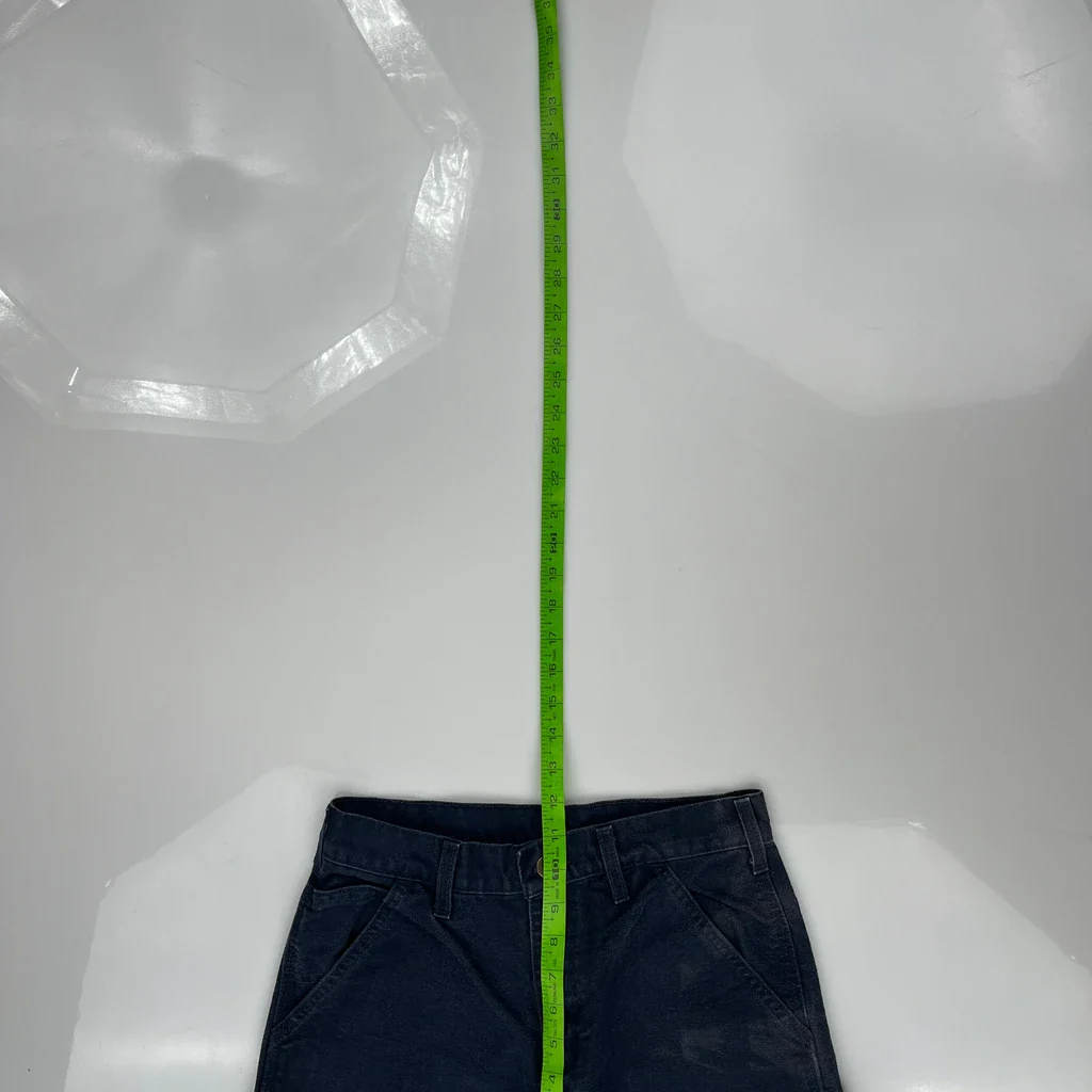 Carhartt B11 Mdn Carpenter Pants - 28W 30L Blue Cotton - Image 4