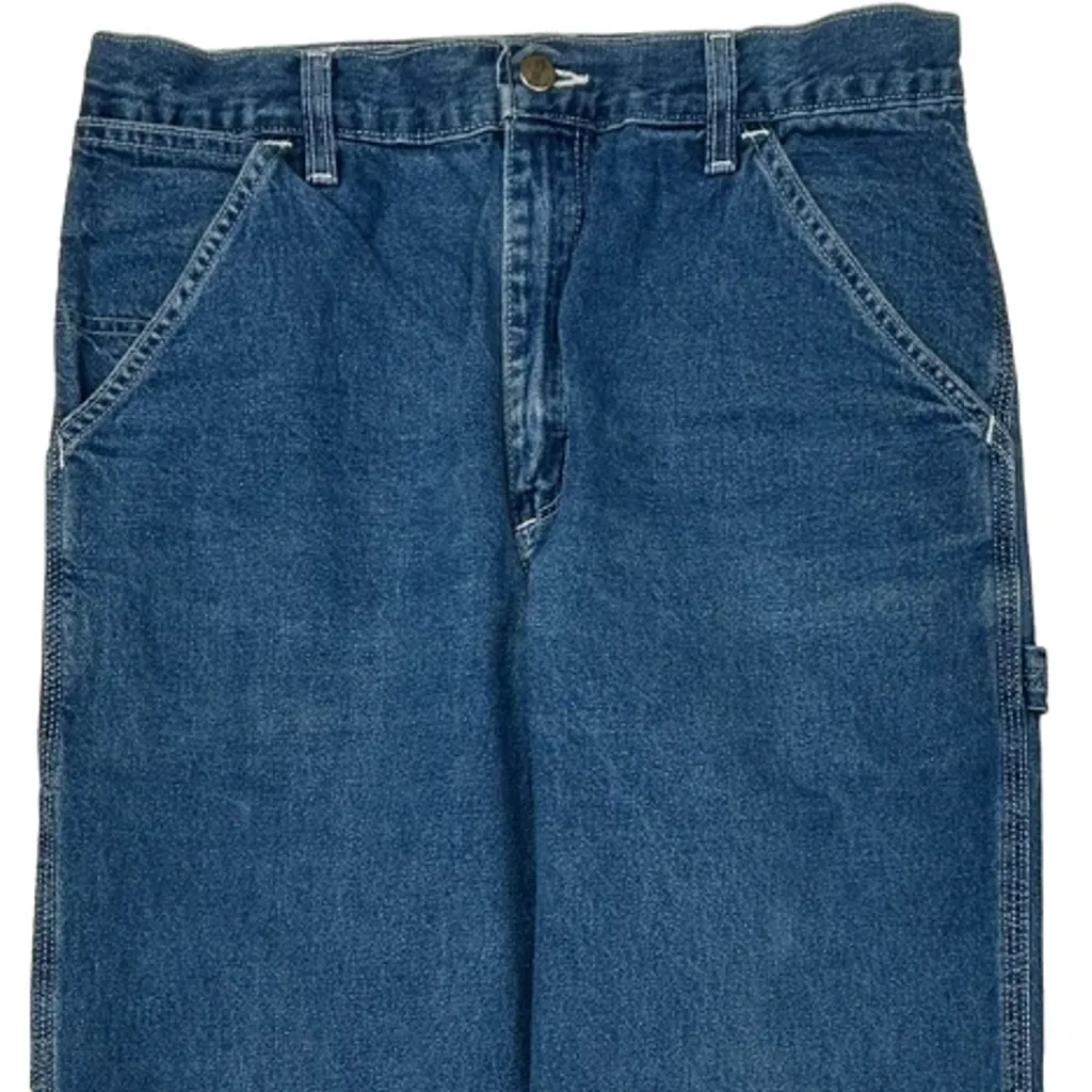 Carhartt Carpenter Pants - 30W 30L Blue Denim - Image 8