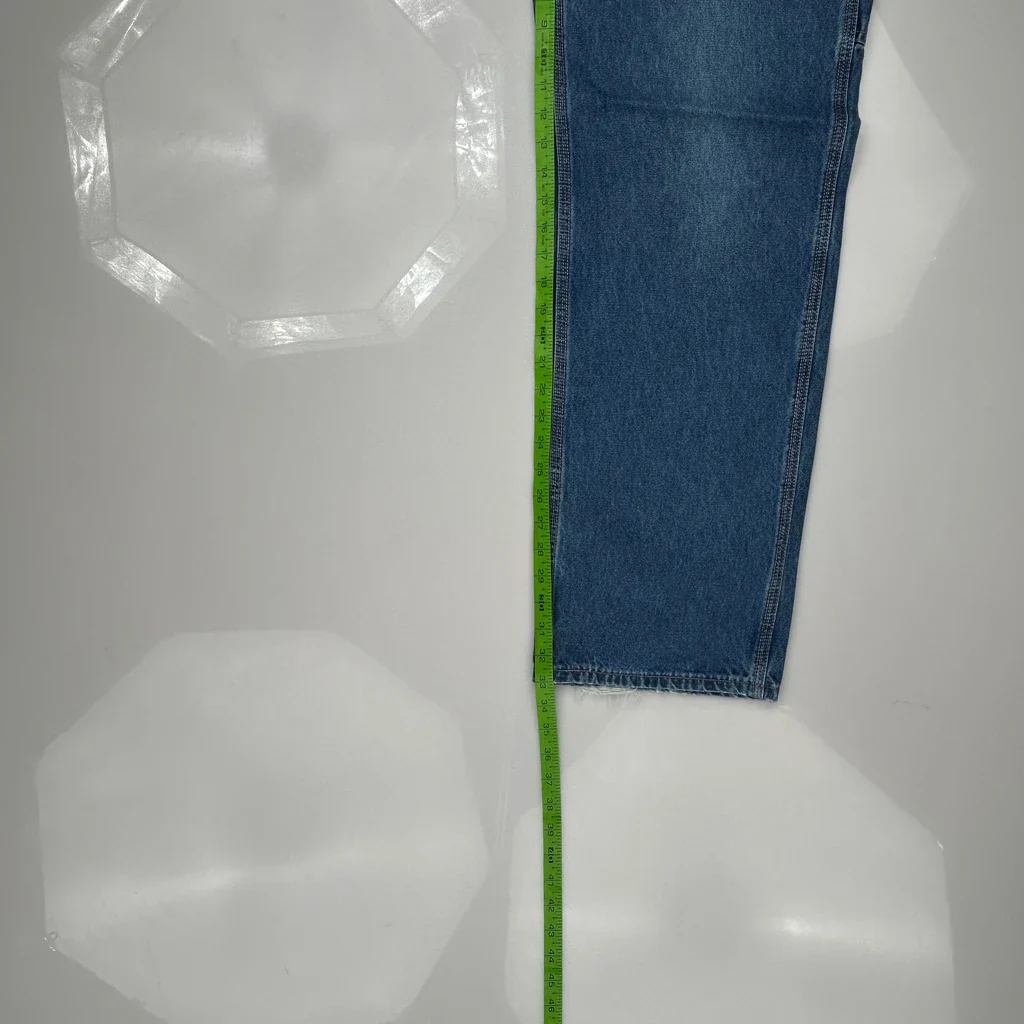 Carhartt Carpenter Pants - 33W 34L Blue Cotton - Image 5