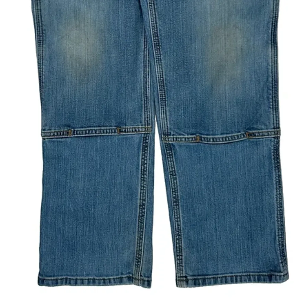 Carhartt Double Knee Carpenter Pants - 33W 30L Blue Cotton Blend - Image 9