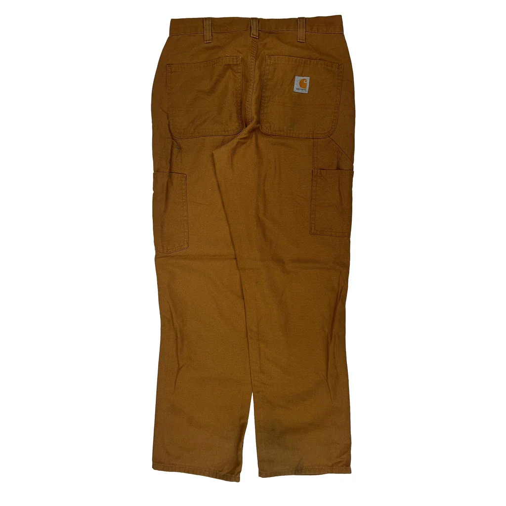 Carhartt Carpenter Pants - 29W 30L Brown Cotton Blend