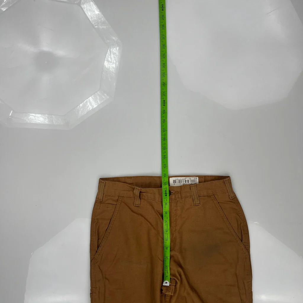 Carhartt Carpenter Pants - 29W 30L Brown Cotton Blend - Image 4