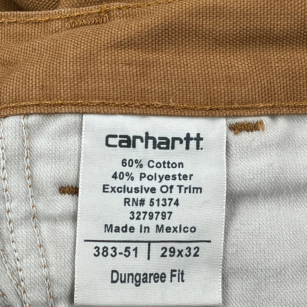 Carhartt Carpenter Pants - 29W 30L Brown Cotton Blend - Image 6