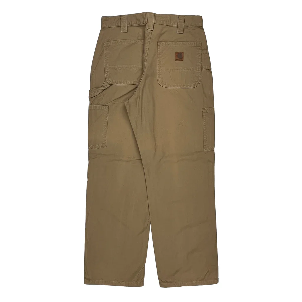 Carhartt Carpenter Pants - 32W 30L Brown Cotton