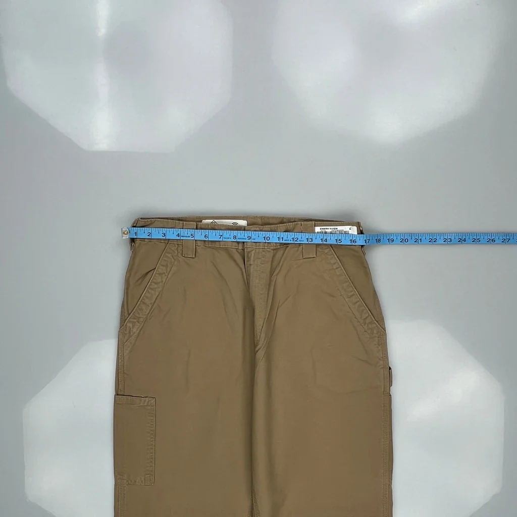 Carhartt Carpenter Pants - 33W 30L Brown Cotton - Image 3