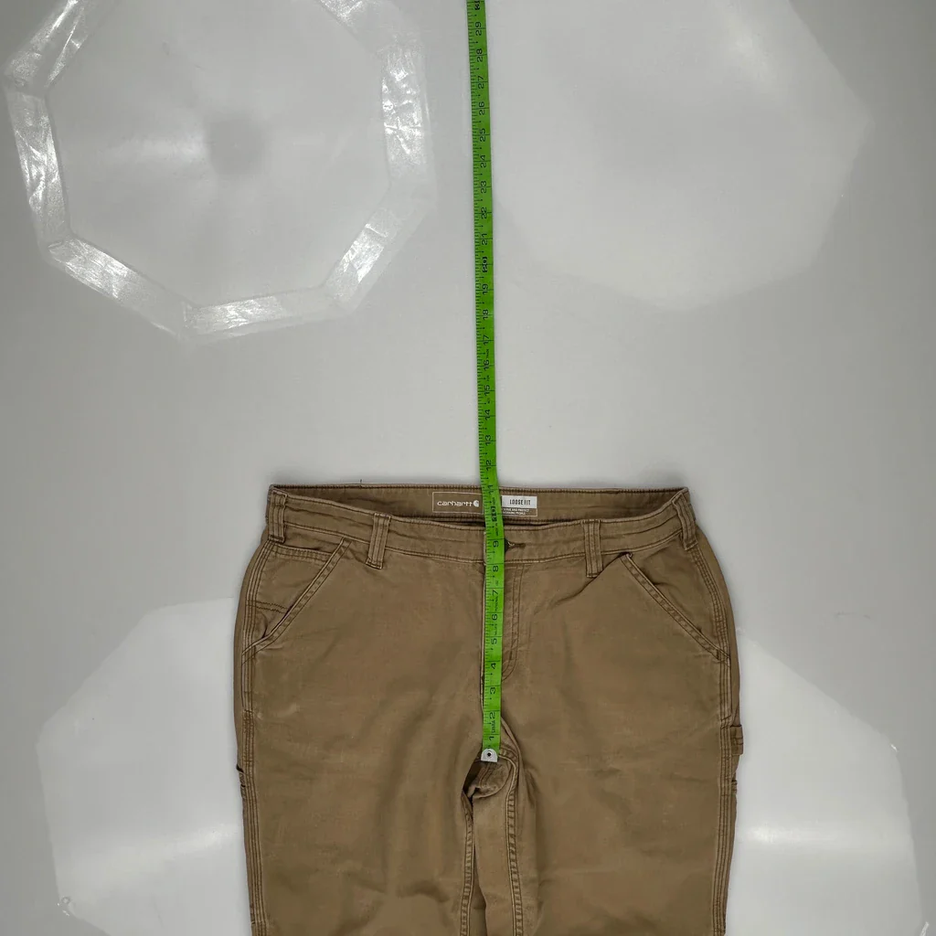 Carhartt Carpenter Pants - 34W 30L Brown Cotton - Image 4