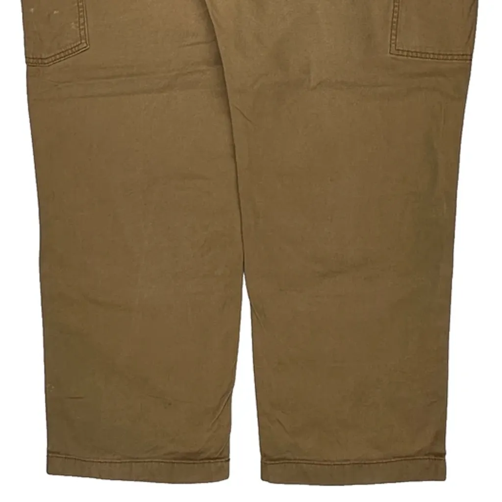 Carhartt Double Knee Carpenter Pants - 40W 30L Brown Cotton - Image 7