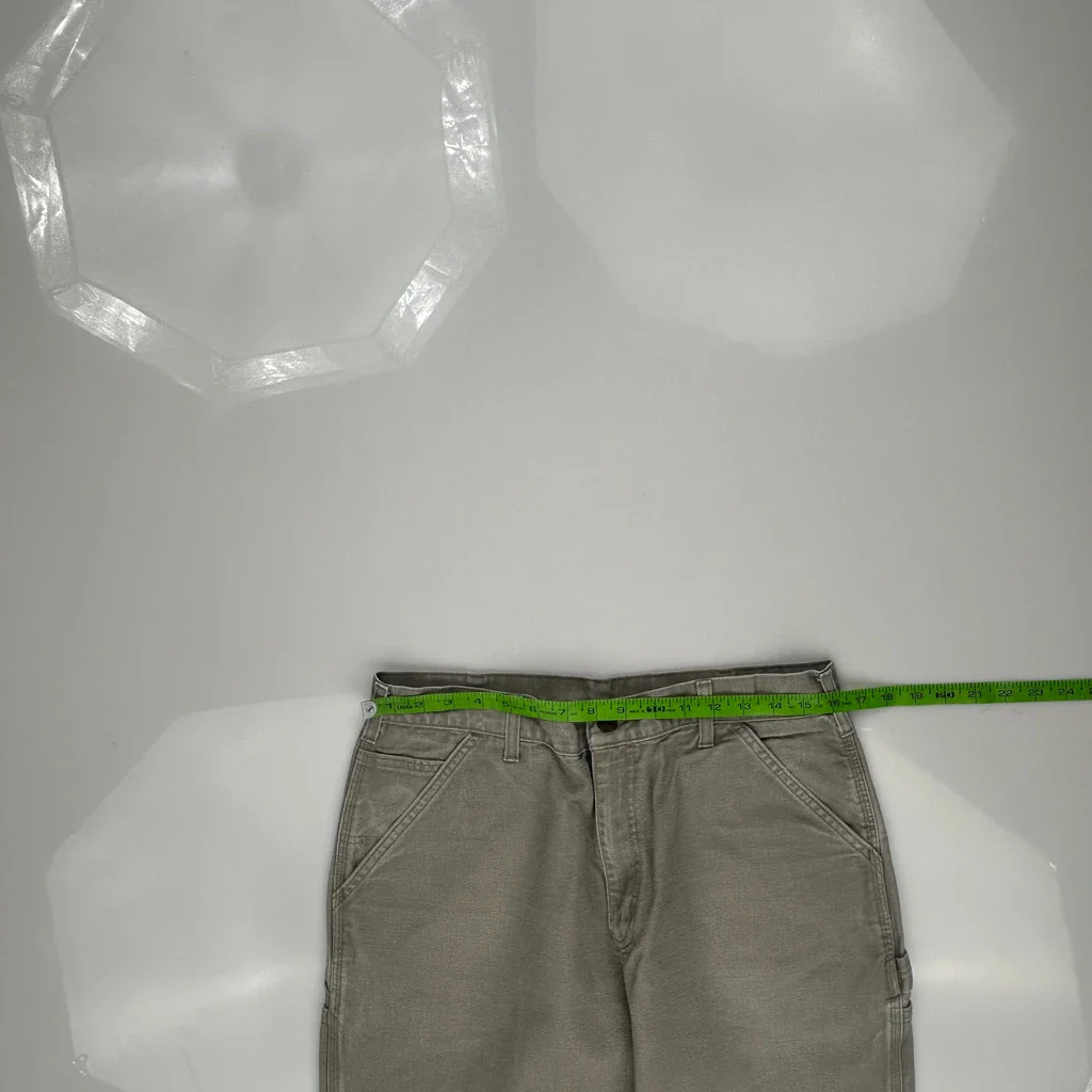 Carhartt Carpenter Pants - 32W 30L Gray Cotton - Image 3