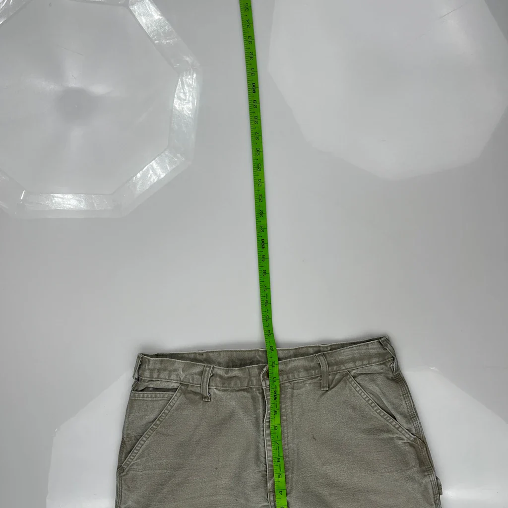 Carhartt B11 Des Carpenter Pants - 33W 31L Gray Cotton - Image 4