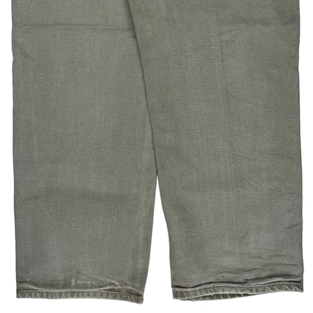 Carhartt B11 Des Carpenter Pants - 33W 31L Gray Cotton - Image 8
