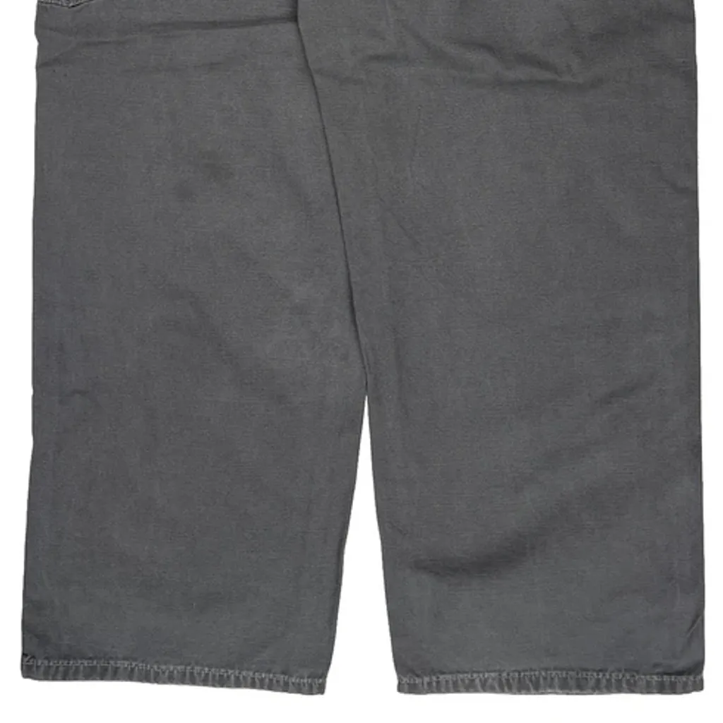 Carhartt B159 Chr Carpenter Pants - 34W 29L Gray Cotton - Image 7