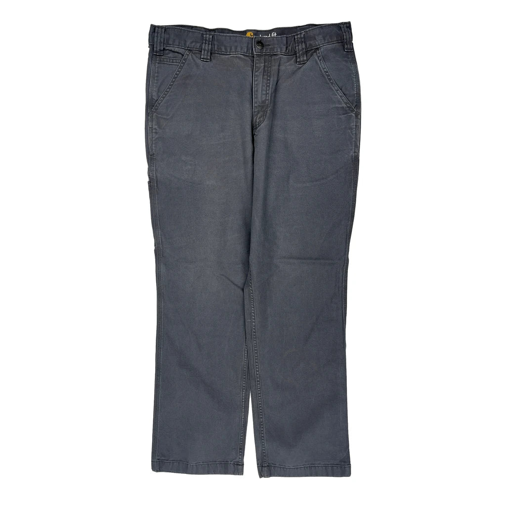 Carhartt Carpenter Pants - 35W 30L Gray Cotton - Image 2
