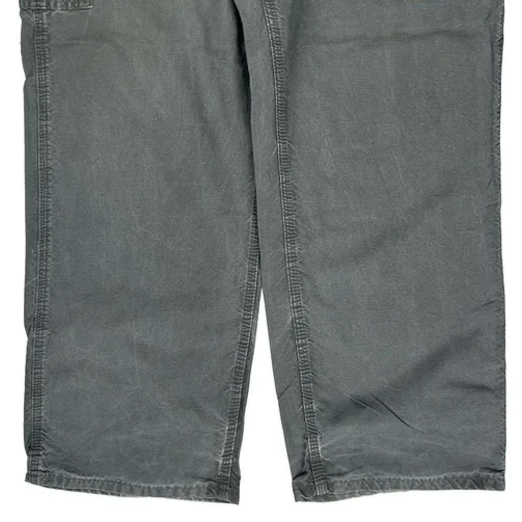 Carhartt B151 Fat Carpenter Pants - 35W 30L Gray Cotton - Image 10