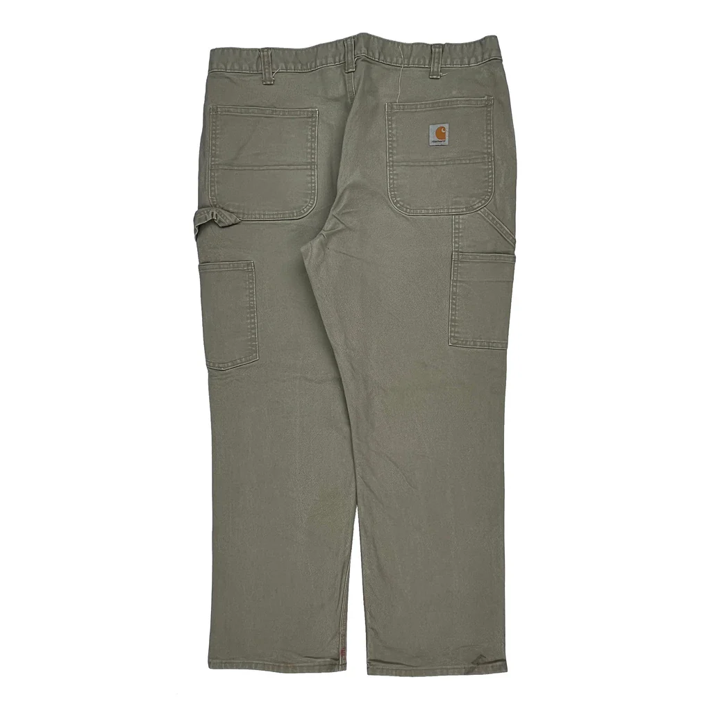 Carhartt Carpenter Pants - 38W 30L Gray Cotton