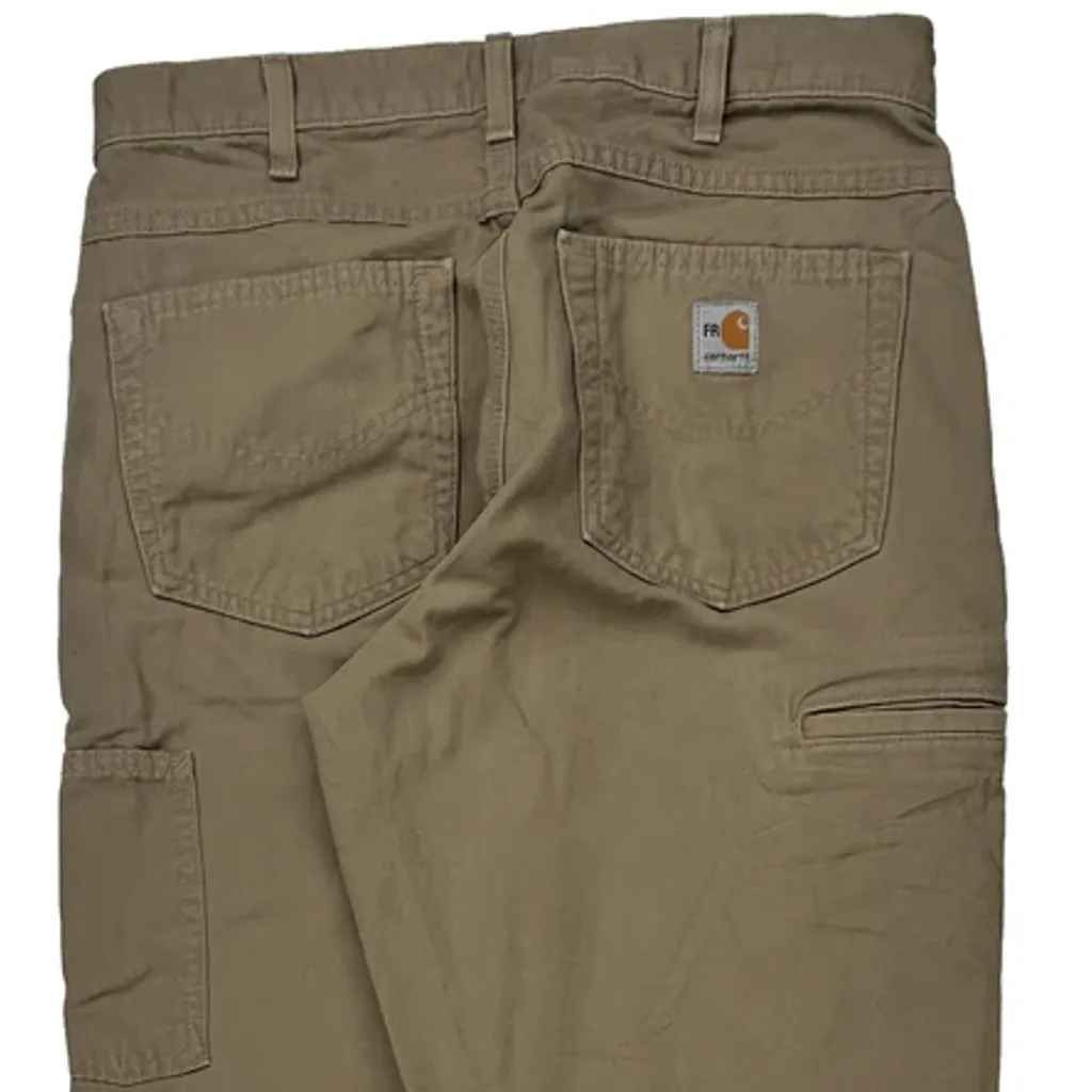 Carhartt Carpenter Pants - 31W 34L Khaki Cotton - Image 7