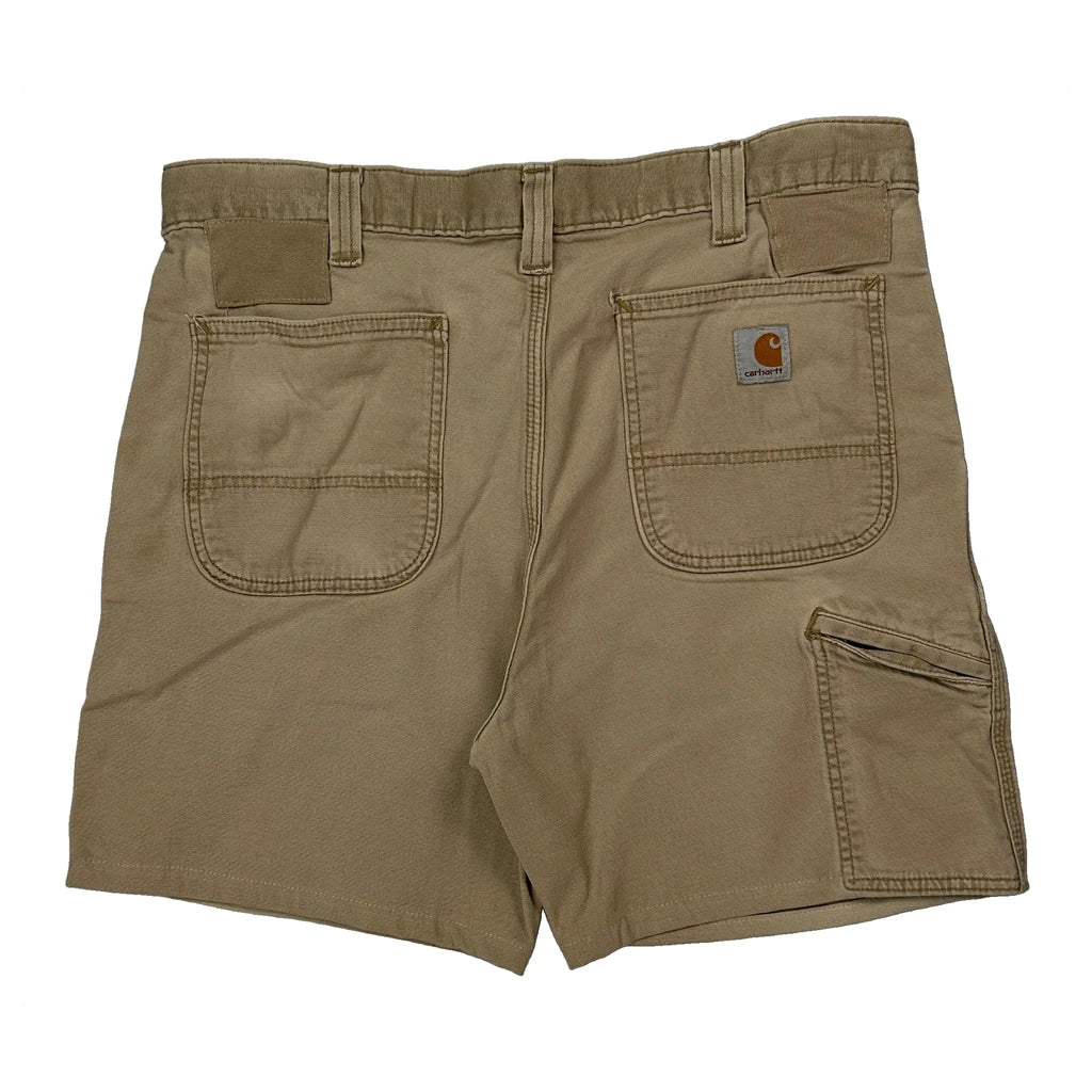 Carhartt Carpenter Shorts - 34W 6L Beige Cotton