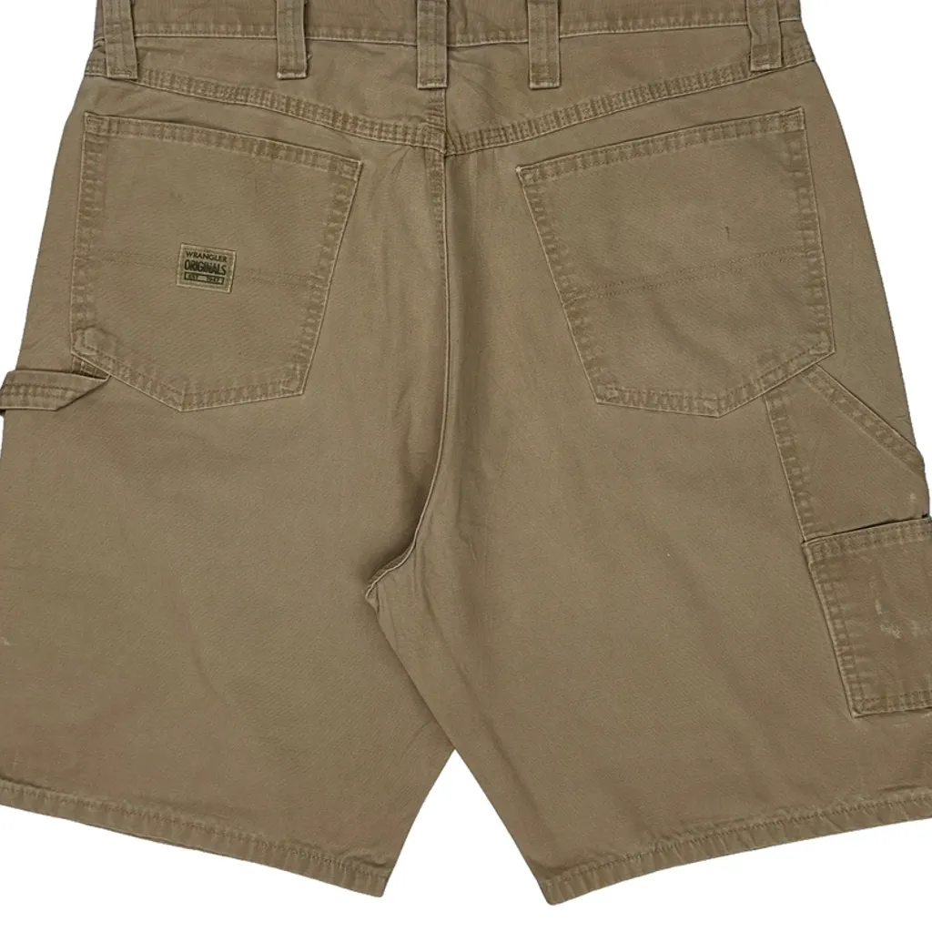 Carhartt Carpenter Shorts - 36W 10L Beige Cotton - Image 7