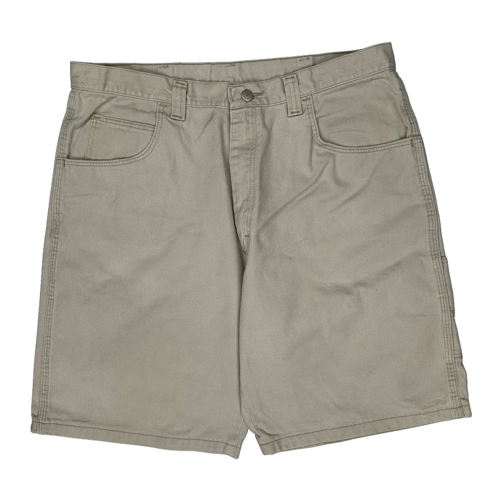 Carhartt Carpenter Shorts - 38W 9L Beige Cotton - Image 2
