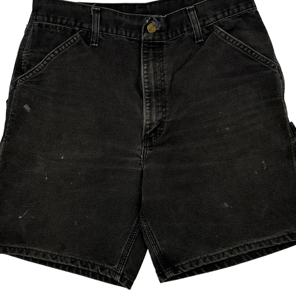 Carhartt Carpenter Shorts - 30W 8L Black Cotton - Image 8