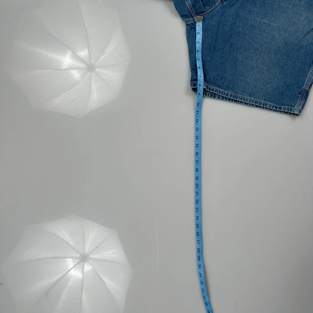 Carhartt Carpenter Shorts - 42W 8L Blue Denim - Image 5
