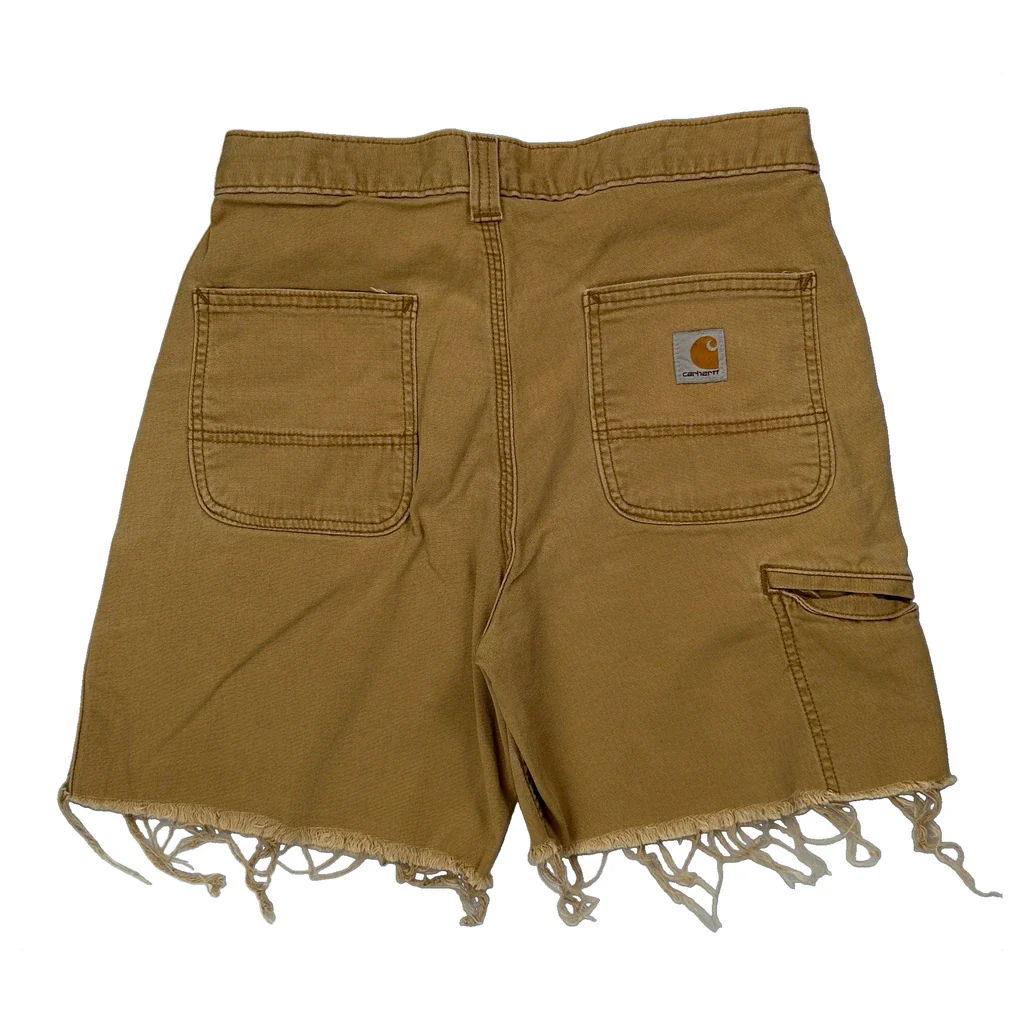 Carhartt Carpenter Shorts - 30W 6L Brown Cotton