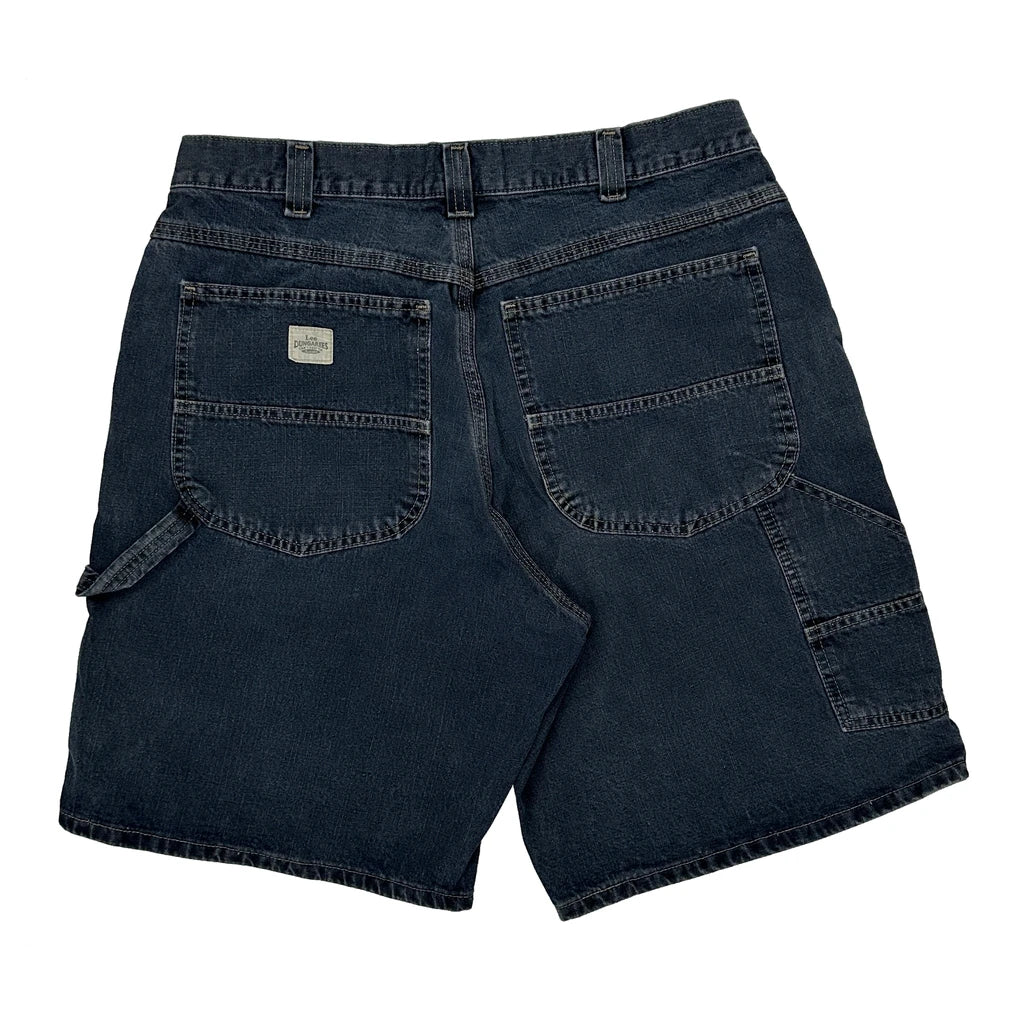 Carhartt Carpenter Shorts - 33W 10L Dark Wash Denim