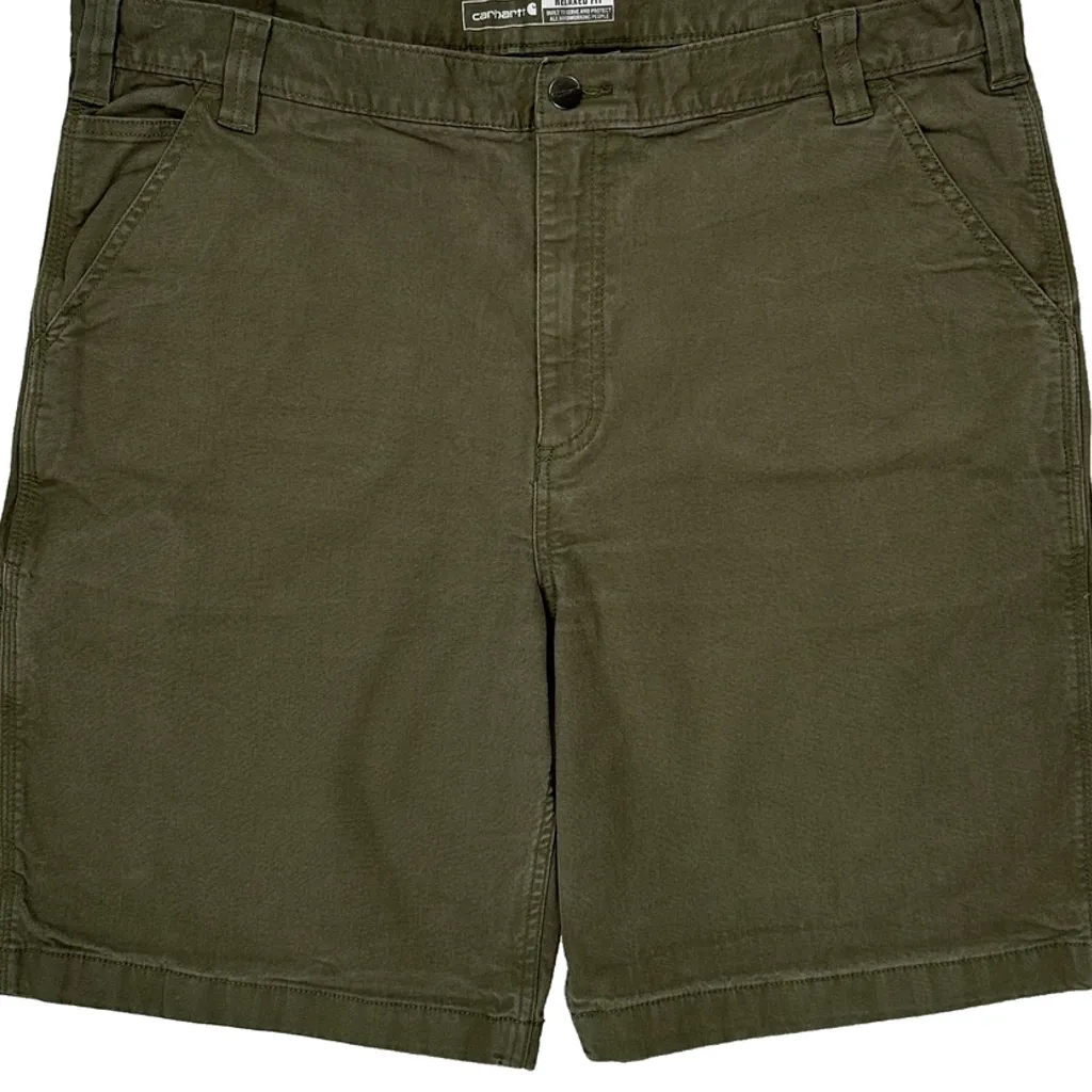 Carhartt Carpenter Shorts - 40W 10L Green Cotton - Image 10