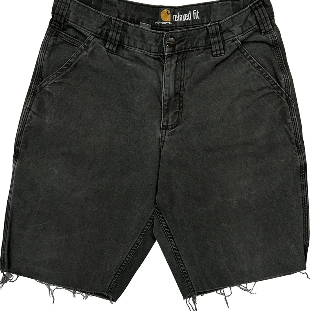 Carhartt Carpenter Shorts - 29W 10L Grey Cotton - Image 9
