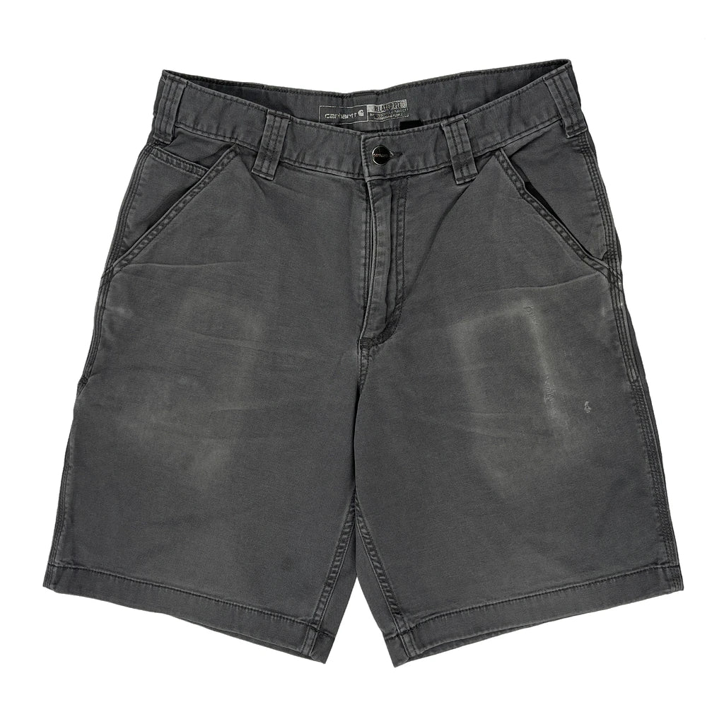 Carhartt Carpenter Shorts - 30W 11L Grey Cotton - Image 2