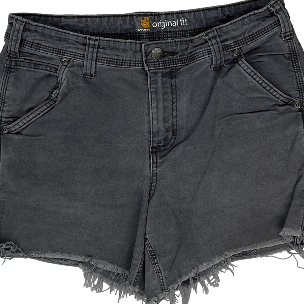 Carhartt Carpenter Shorts - 30W 5L Grey Cotton - Image 8