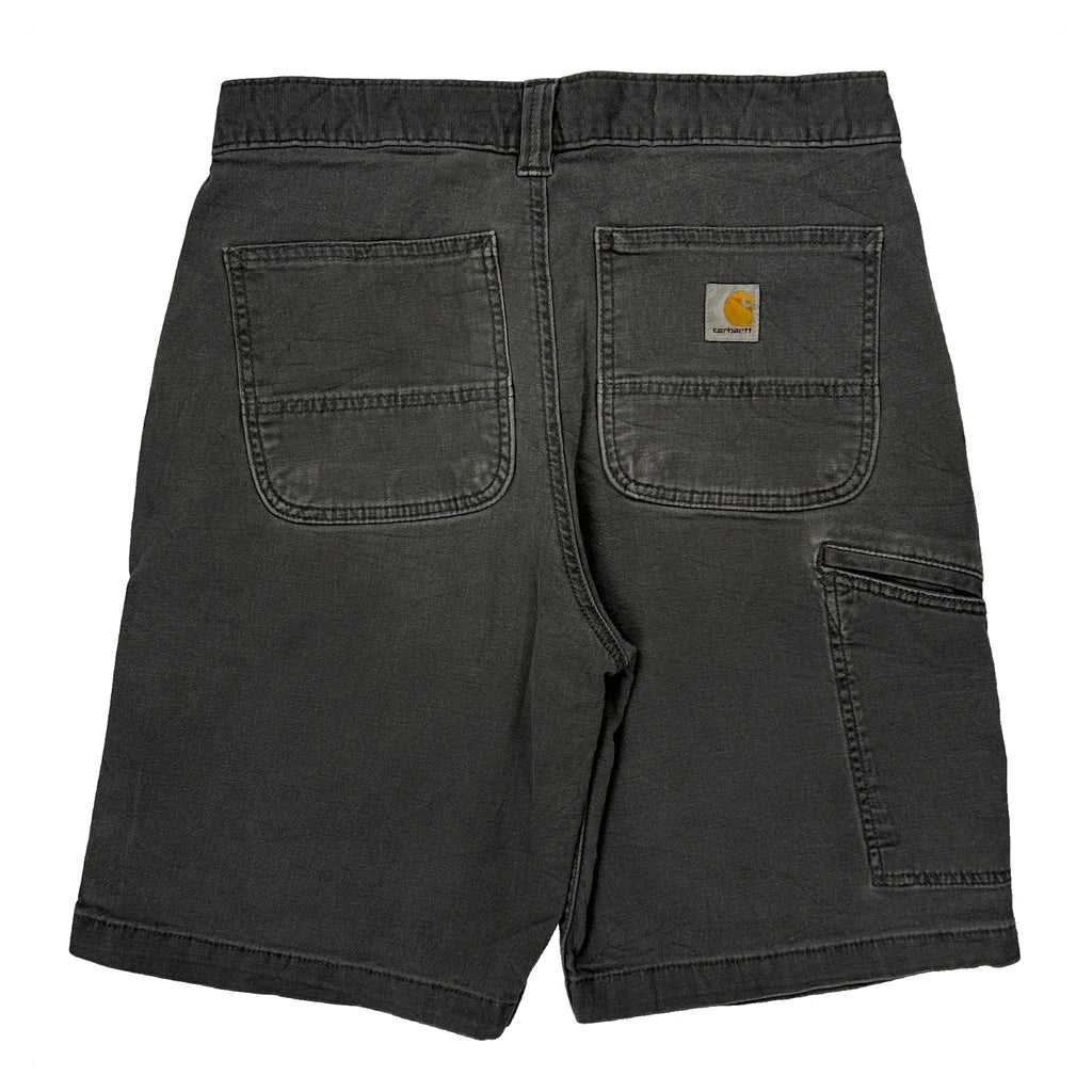 Carhartt Carpenter Shorts - 30W 10L Grey Cotton
