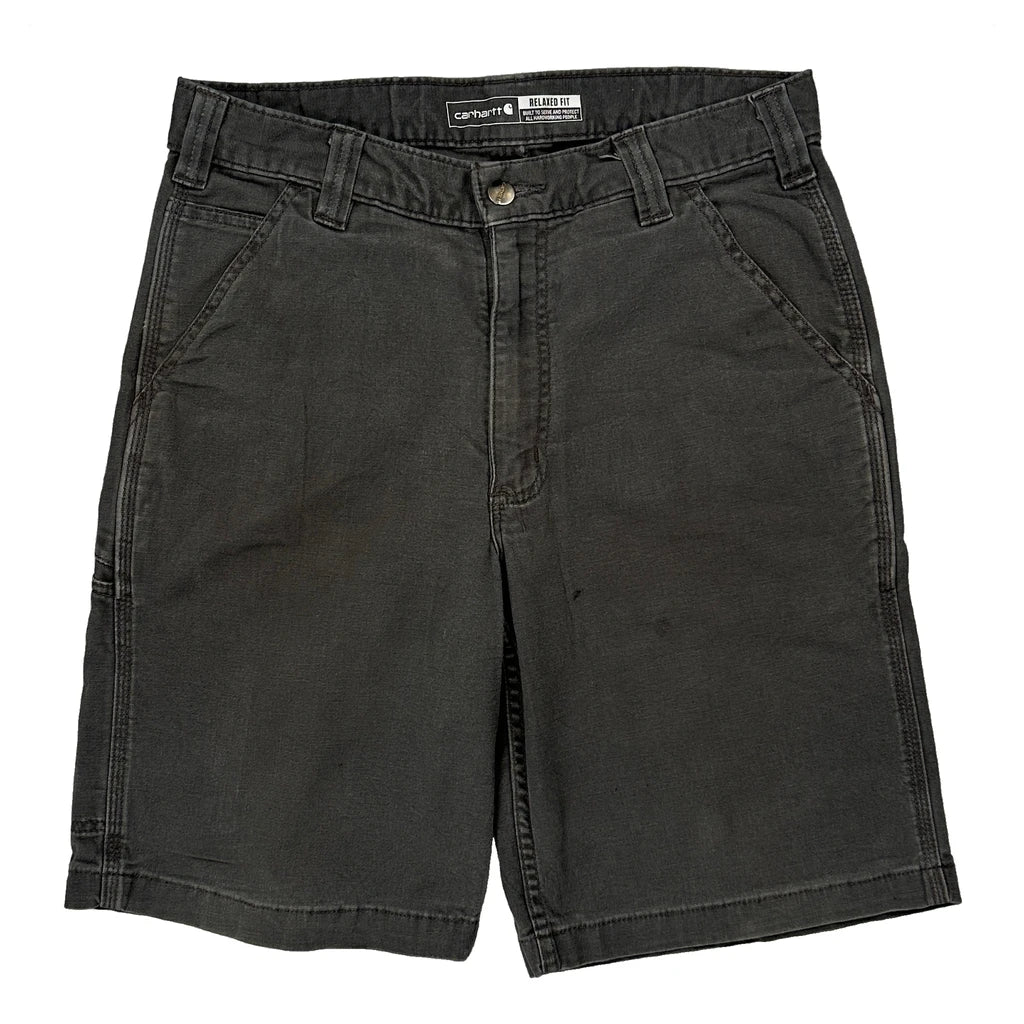 Carhartt Carpenter Shorts - 30W 10L Grey Cotton - Image 2