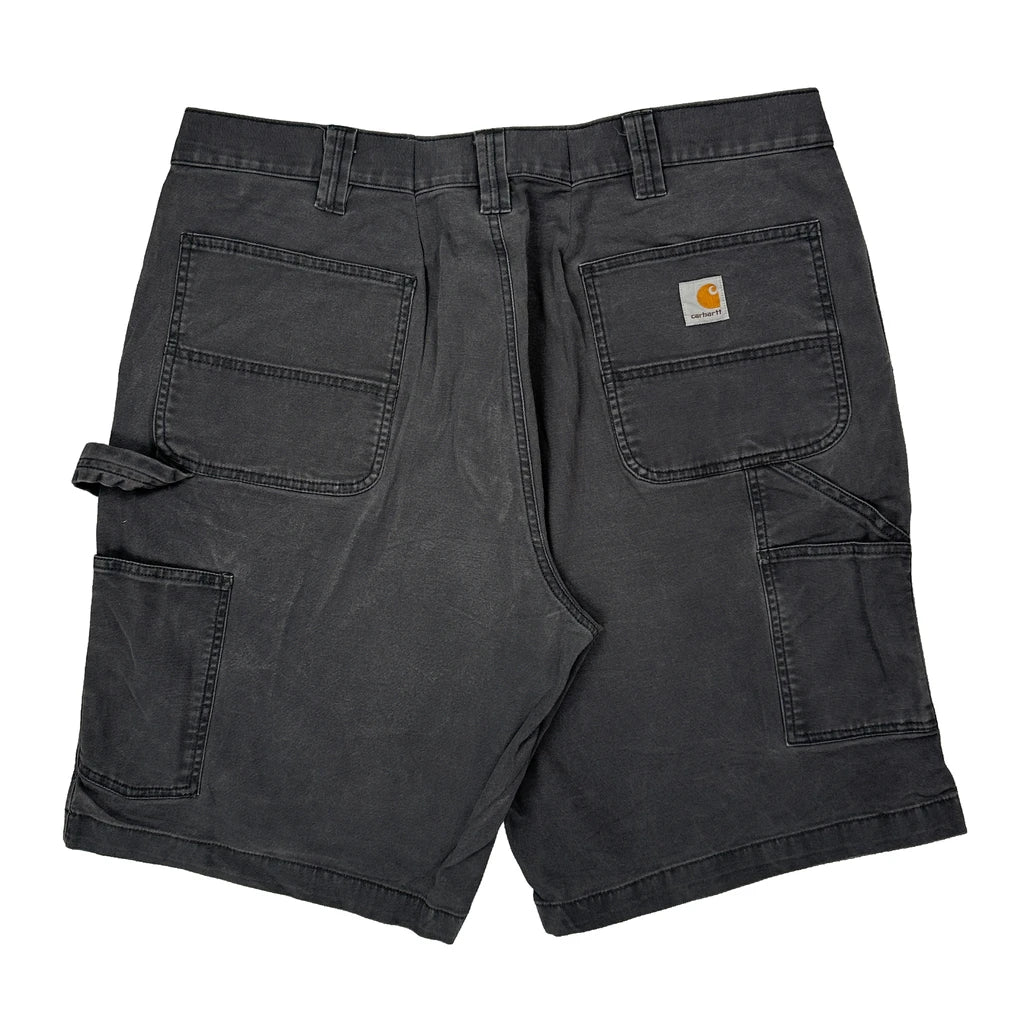 Carhartt Carpenter Shorts - 36W 10L Grey Cotton