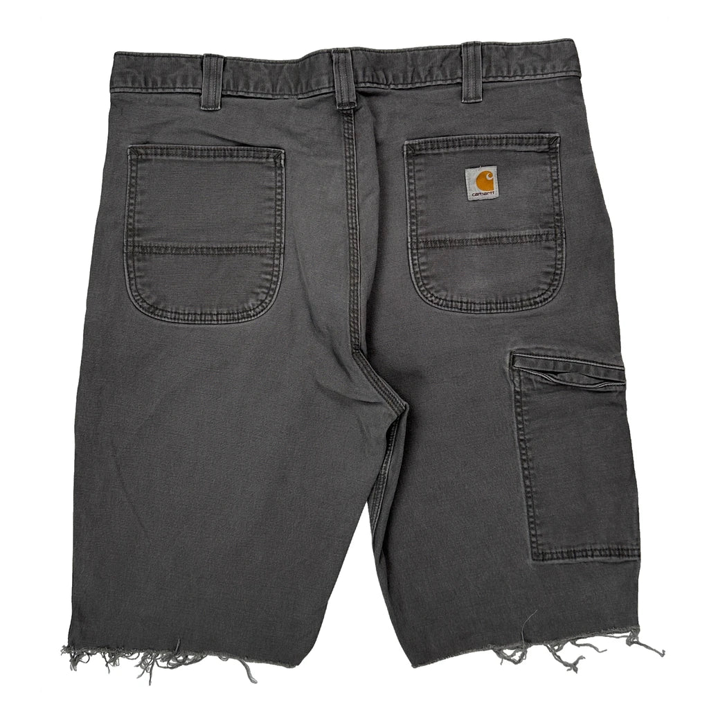 Carhartt Carpenter Shorts - 38W 12L Grey Cotton