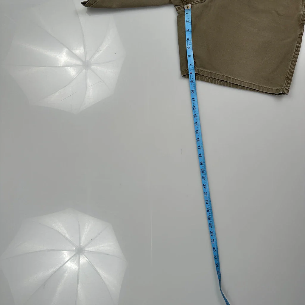 Carhartt Carpenter Shorts - 38W 8L Khaki Cotton - Image 5
