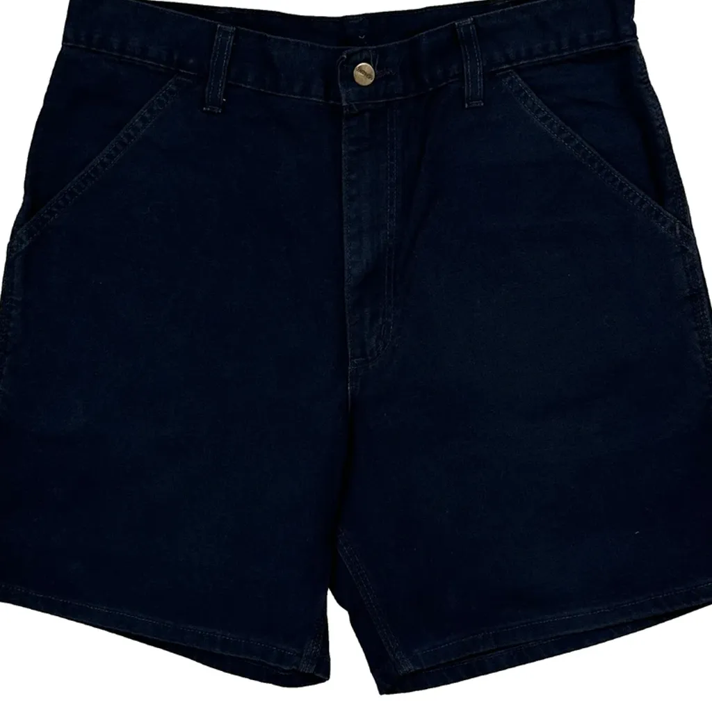 Carhartt Carpenter Shorts - 32W 7L Navy Cotton - Image 10