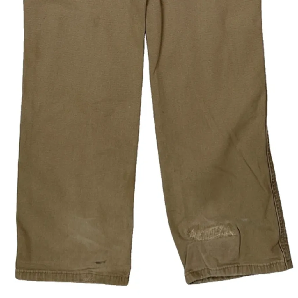 Carhartt Carpenter Trousers - 30W 29L Beige Cotton Blend - Image 7