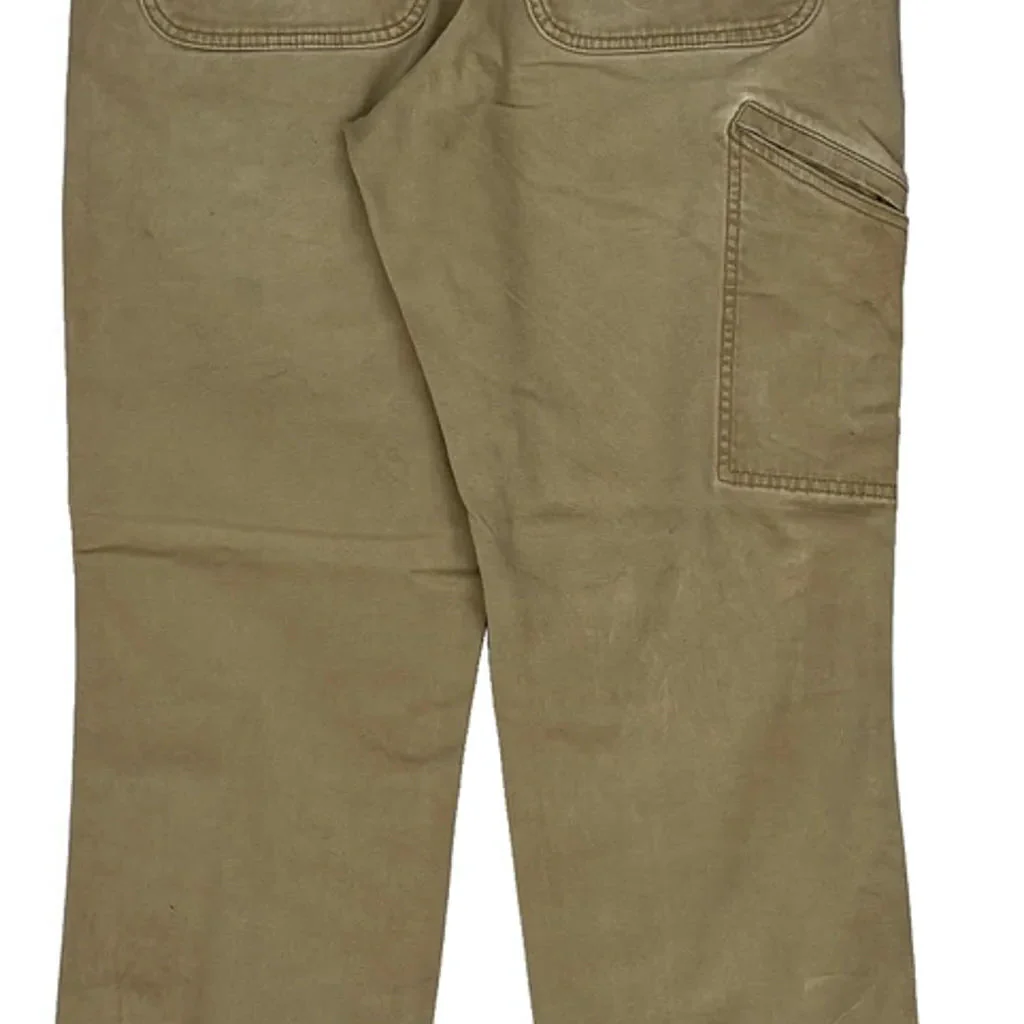 Carhartt Carpenter Trousers - 30W 31L Beige Cotton - Image 7